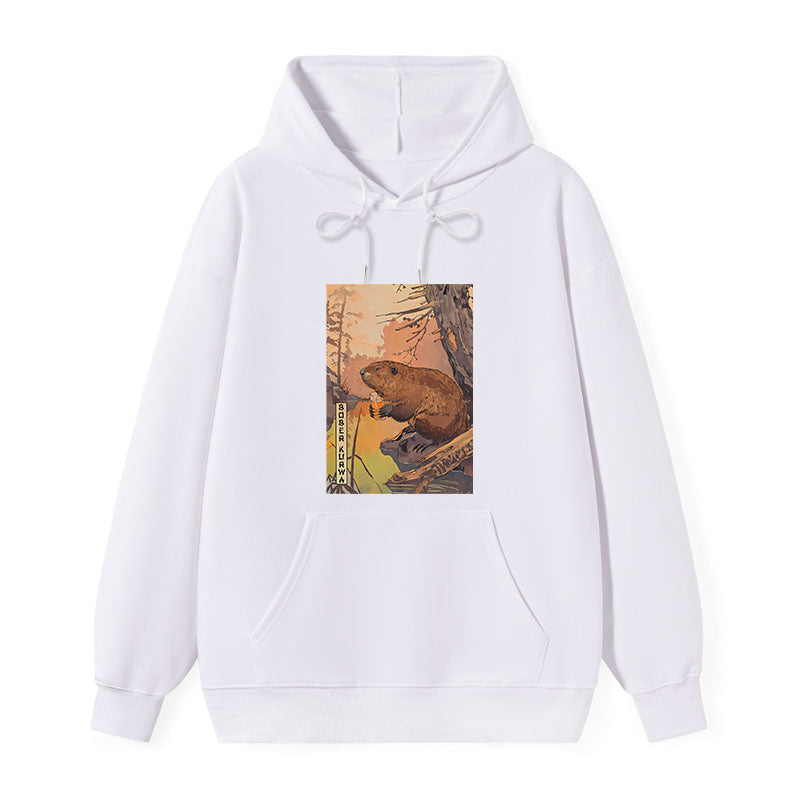 Beaver By The River Classic Hoodie