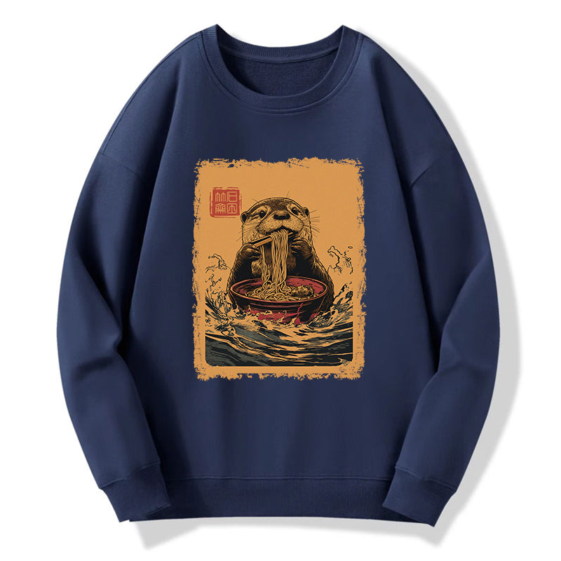 Ramen Lover Otter Sweatshirt