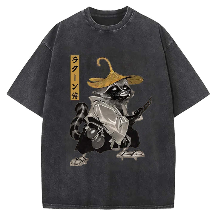 Japan Bonsai Washed Crew Neck T-Shirt