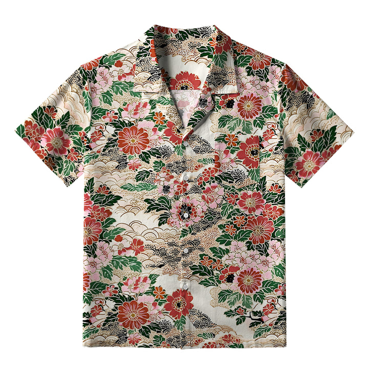 Floral Splendor Aloha Hawaiian Shirt