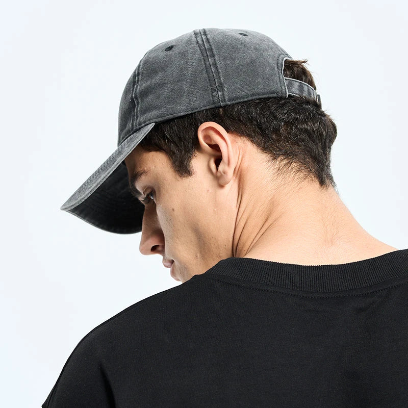 Cat Sharp Gaze Washed Cap