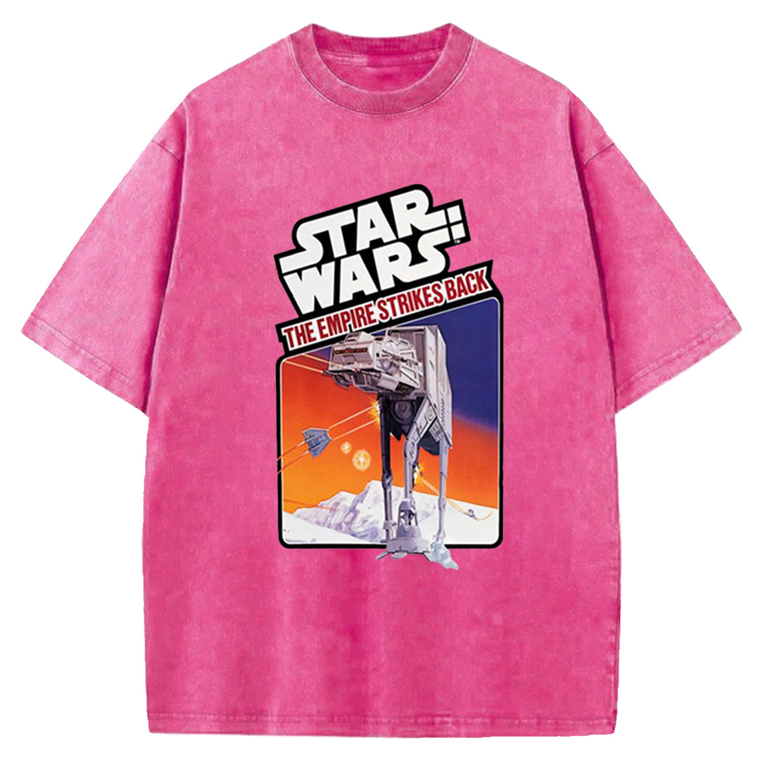 Star Wars Vintage Japanese Washed Crew Neck T-Shirt
