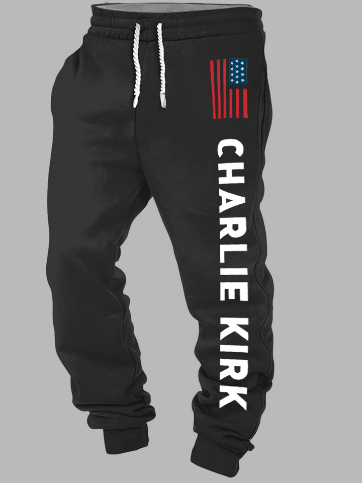 Charlie Kirk Freedom Men's Casual Pants