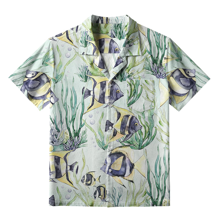 Tropical Fish Aloha Hawaiian Shirt