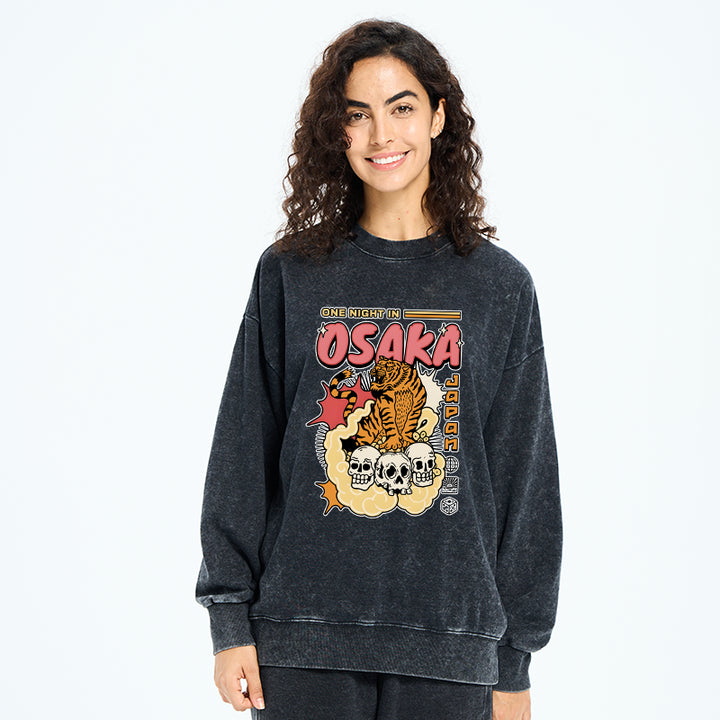 Osaka Tiger Washed Sweatshirt