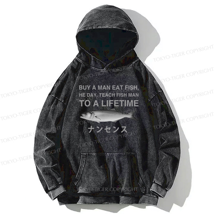 Funny To A Lifetime Washed Hoodie