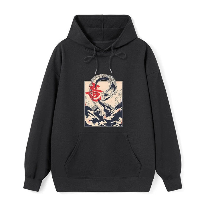 Sea Dragon Japanese Classic Hoodie