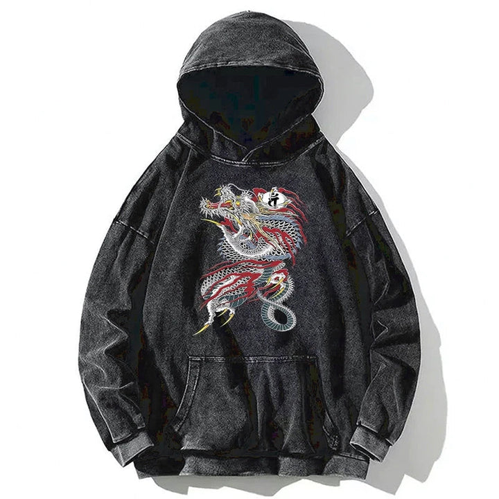 Dragon of Dojima Washed Hoodie