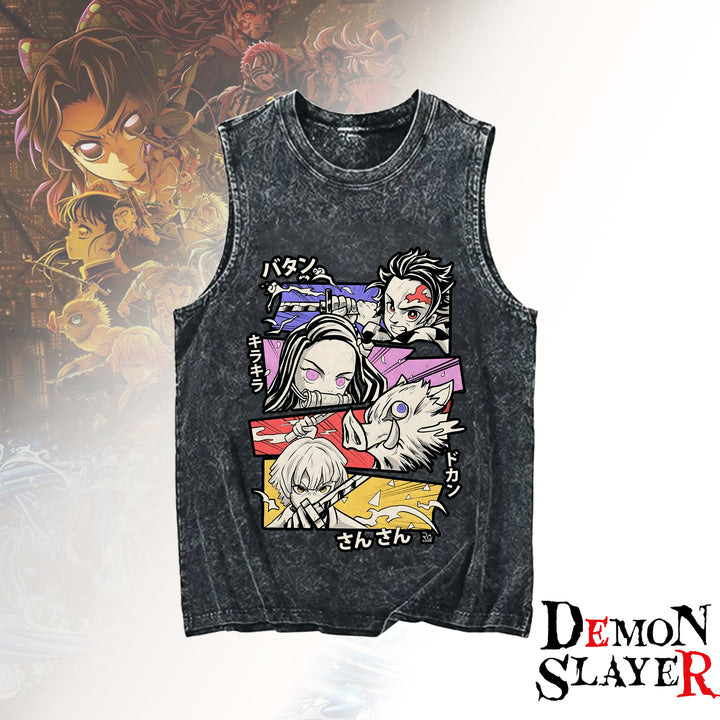 Demon Slayer: Kimetsu No Yaiba Crew Neck T-shirt