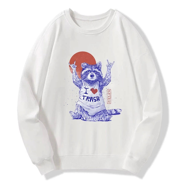 I love Trash Sweatshirt