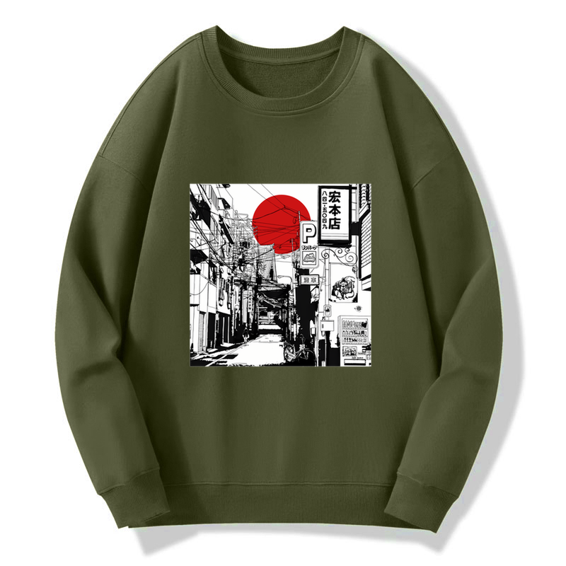 Sunrise On The Street Sweatshirt