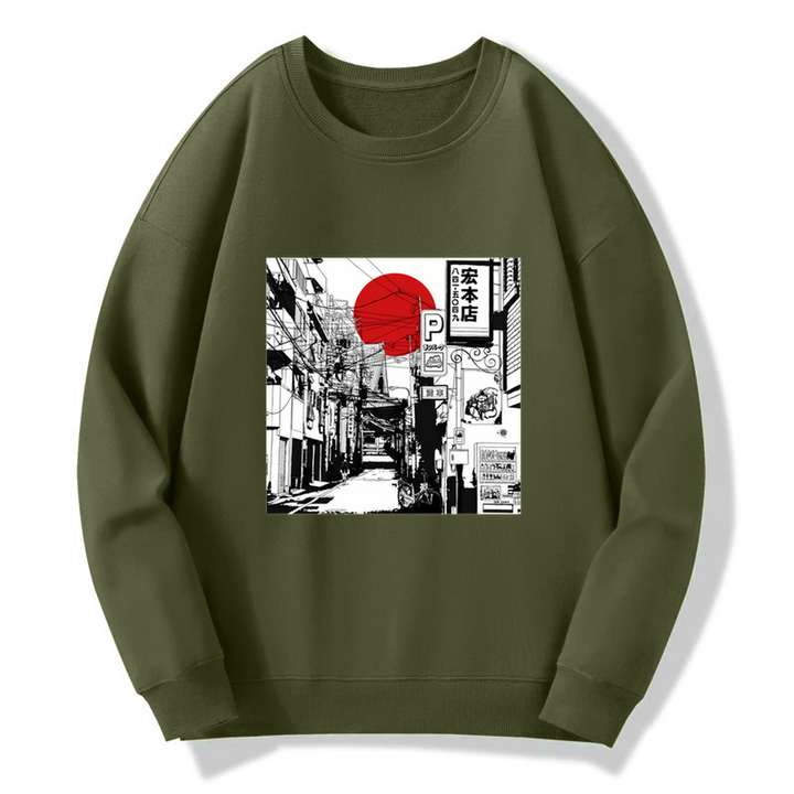 Sunrise On The Street Sweatshirt