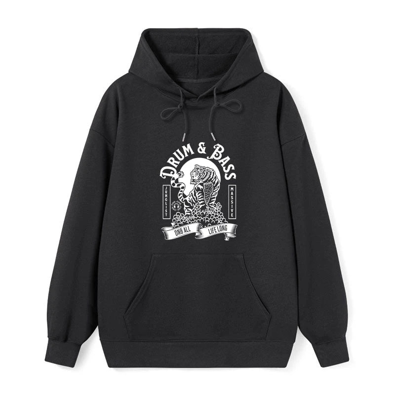 Drum & Bass Tiger Classic Hoodie