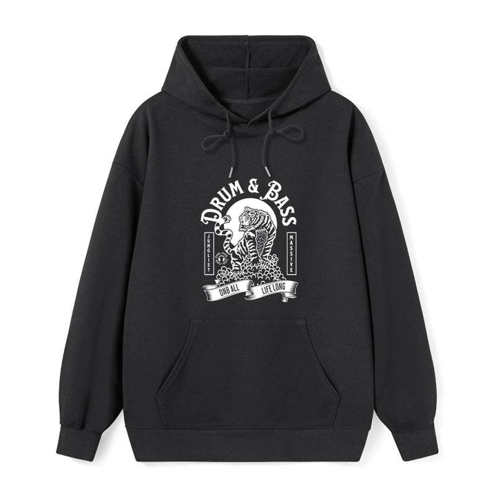 Drum & Bass Tiger Classic Hoodie