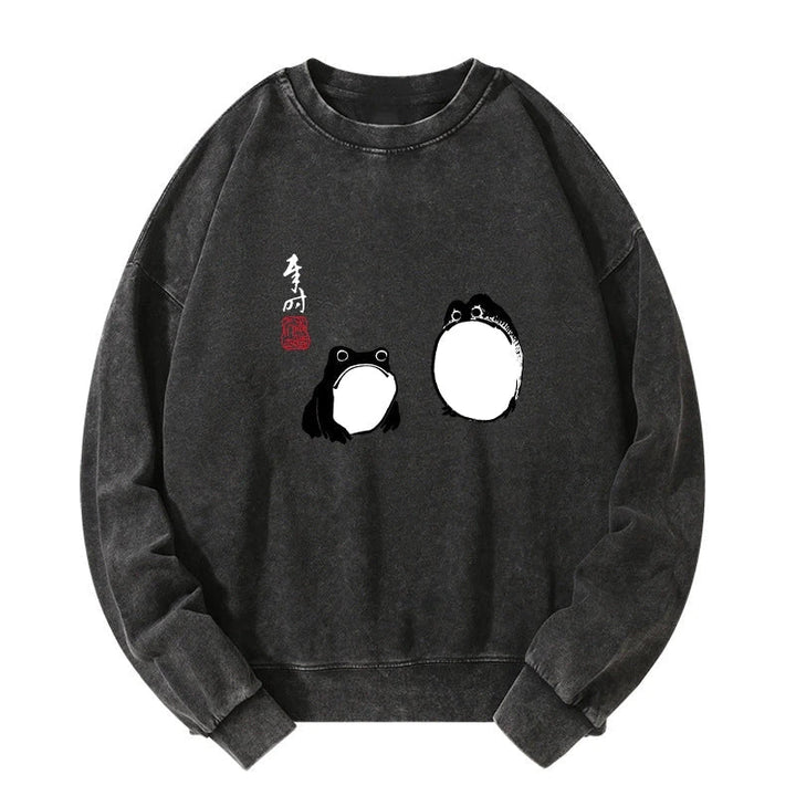 Matsumoto Hoji Frogs Japan Washed Sweatshirt