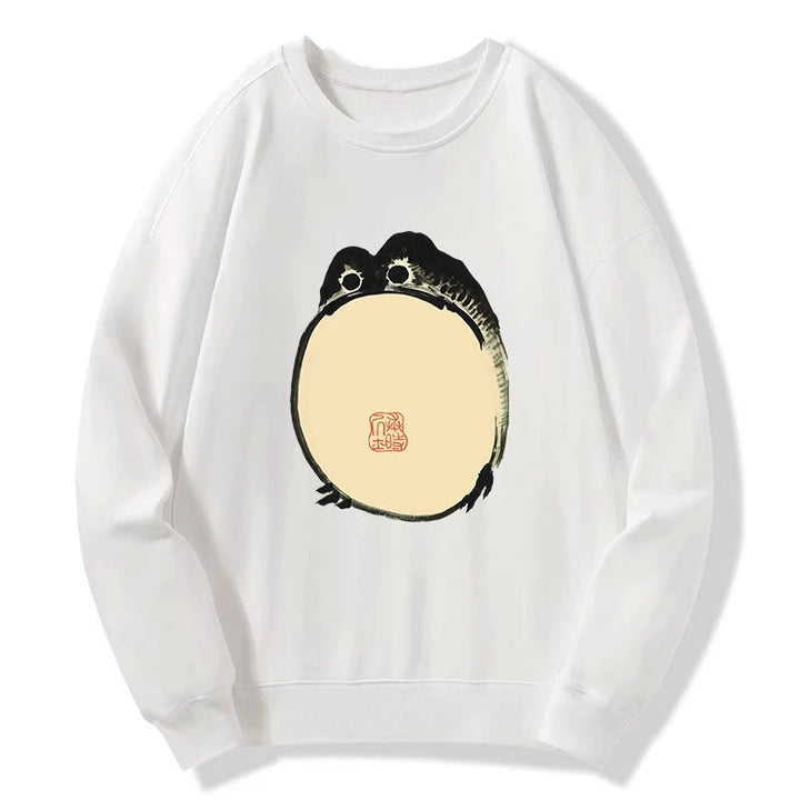 Grumpy Frog Japanese Sweatshirt