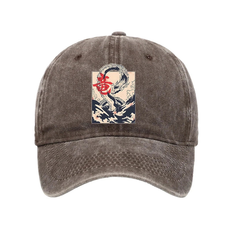 Sea Dragon Japanese Washed Cap