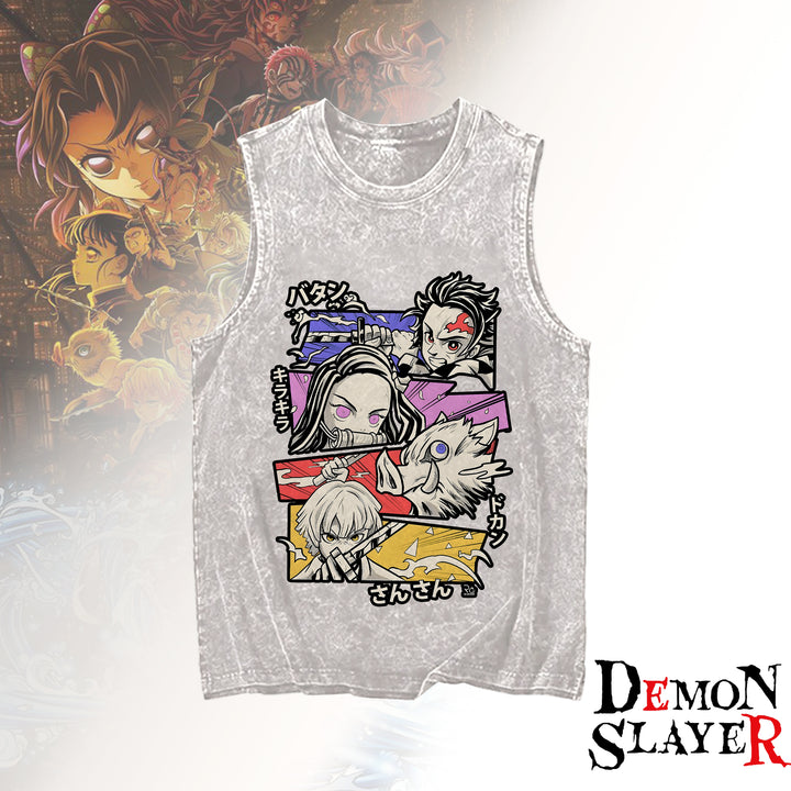 Demon Slayer: Kimetsu No Yaiba Crew Neck T-shirt