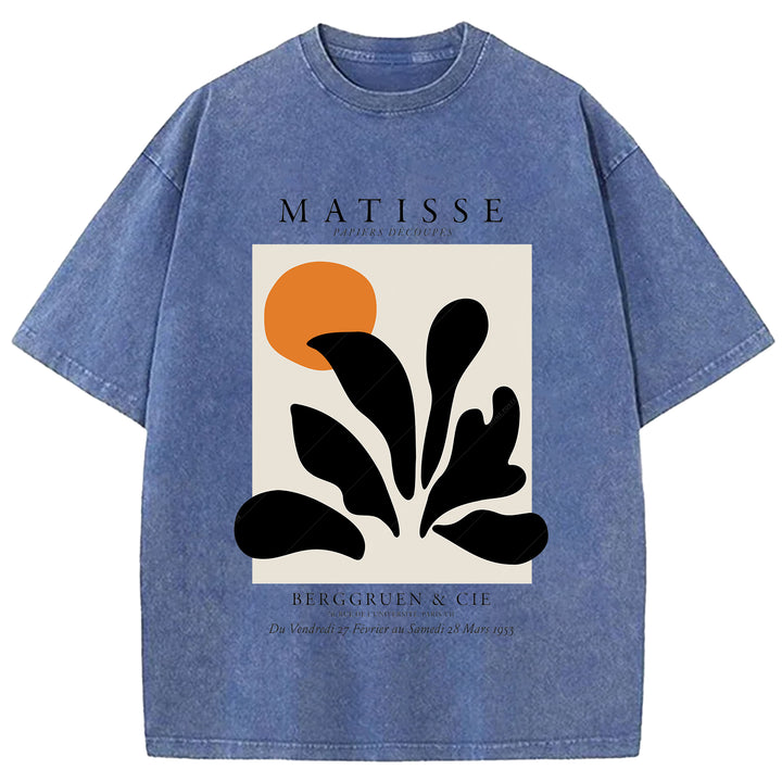 Matisse Papiers Decoupes Washed Crew Neck T-Shirt
