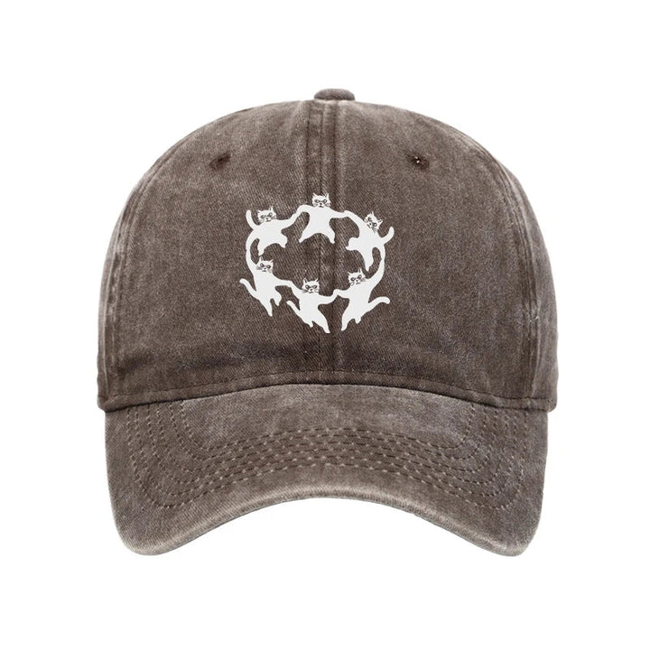Leisure Cats Japanese Washed Cap