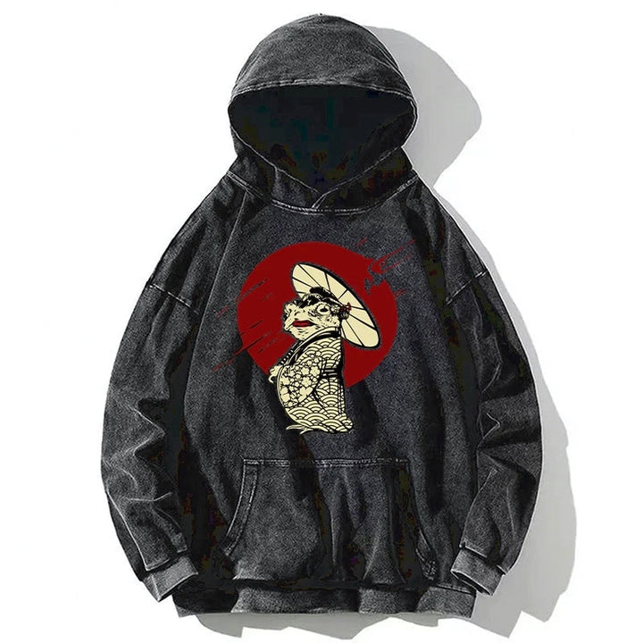 Frog Monster Washed Hoodie
