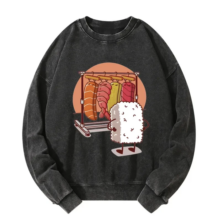 Which One Should I Wear Today Washed Sweatshirt