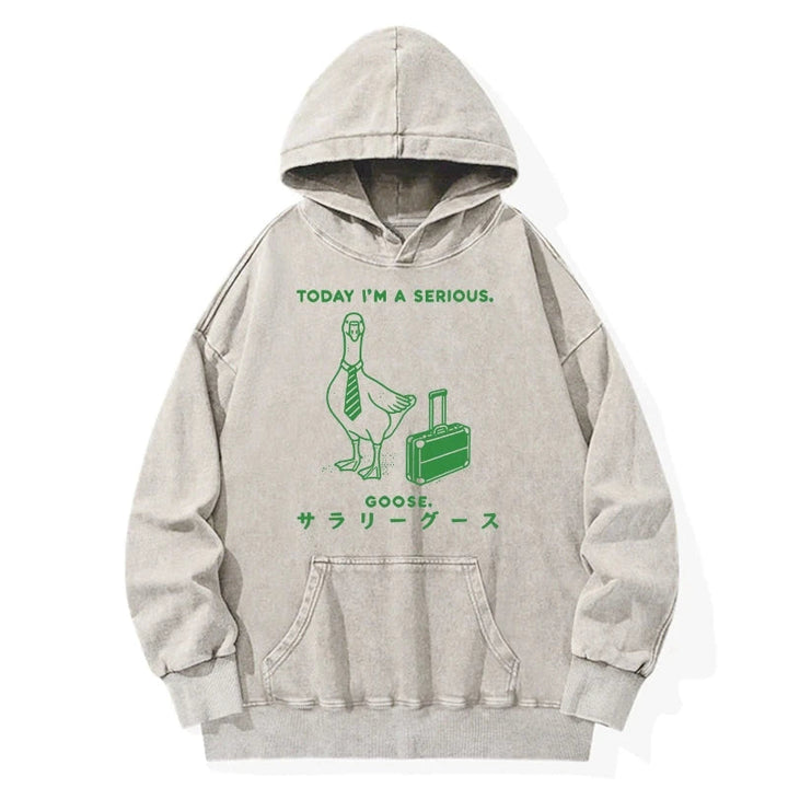 Hard Working Goose Washed Hoodie
