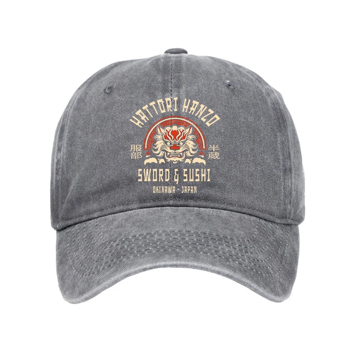 Hattori Hanzo Sword Washed Cap