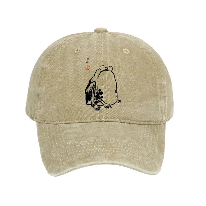 Grumpy Frog Matsumoto Hoji Washed Cap