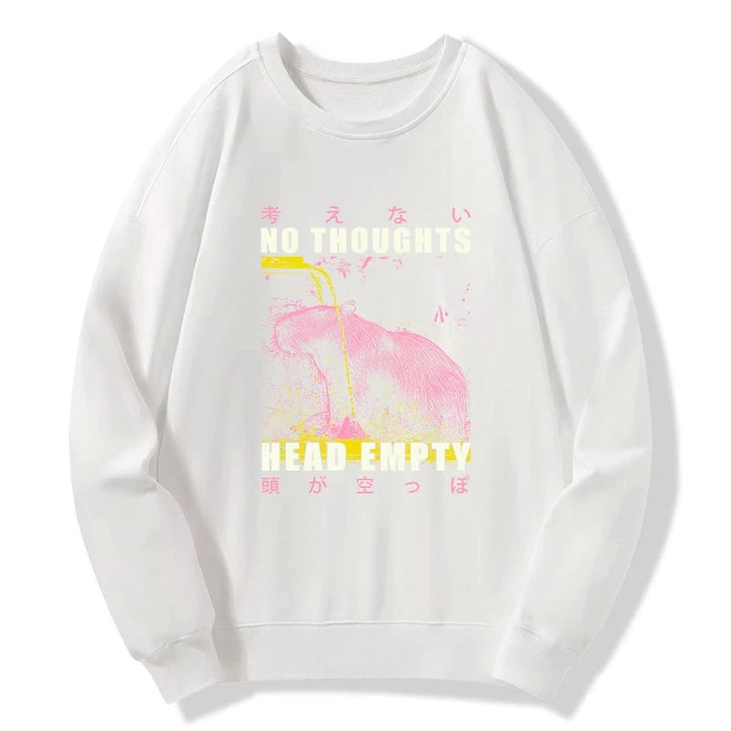No Thoughts Head Empty Sweatshirt
