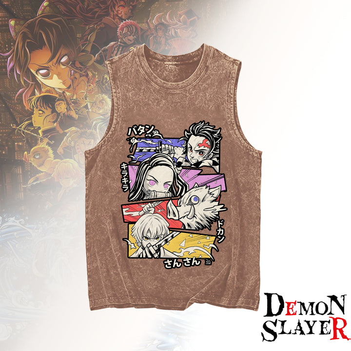 Demon Slayer: Kimetsu No Yaiba Crew Neck T-shirt