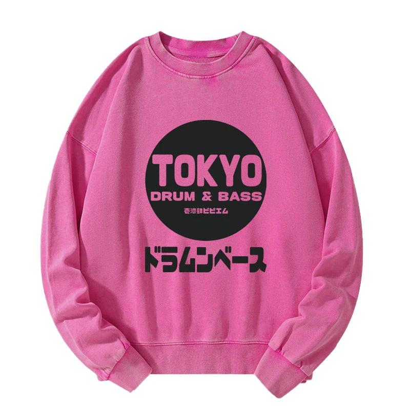 Tokyo DnB Japanese Washed Sweatshirt