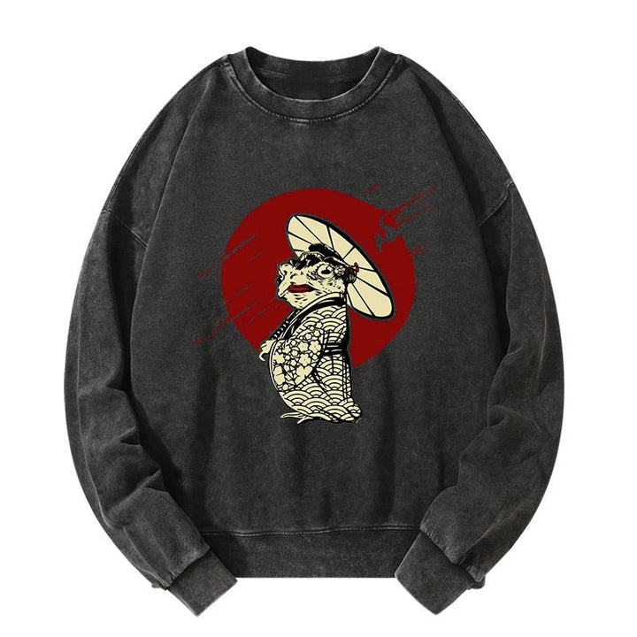 Frog Monster Washed Sweatshirt