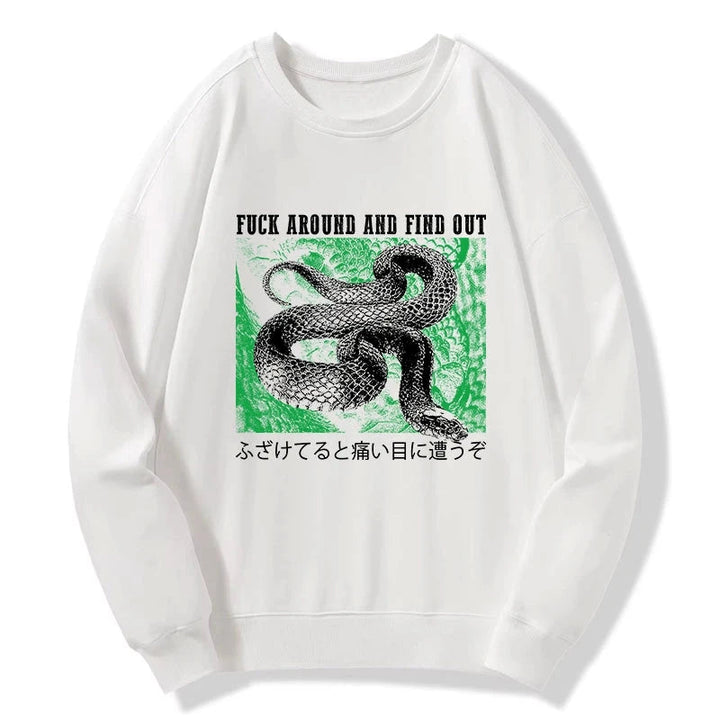 Cold And Heartless Snake Sweatshirt