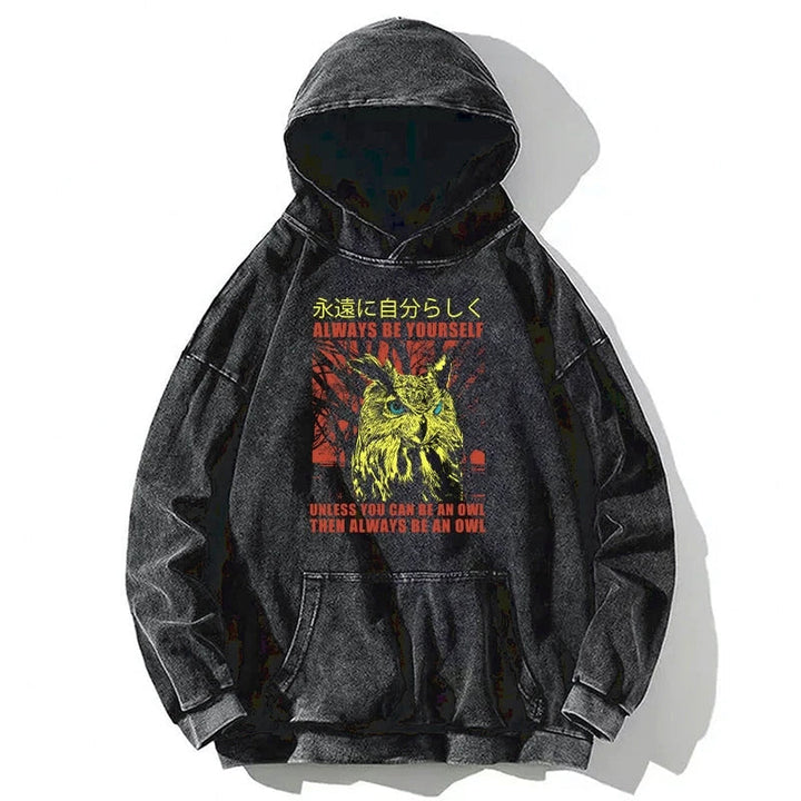 Always Be Yourself Japanese Washed Hoodie