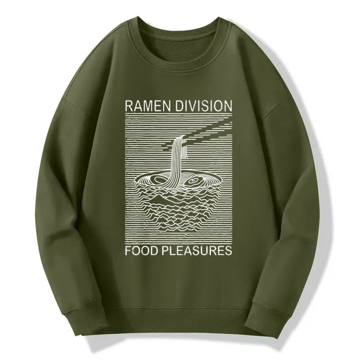 Ramen Division Food Pleasures Sweatshirt
