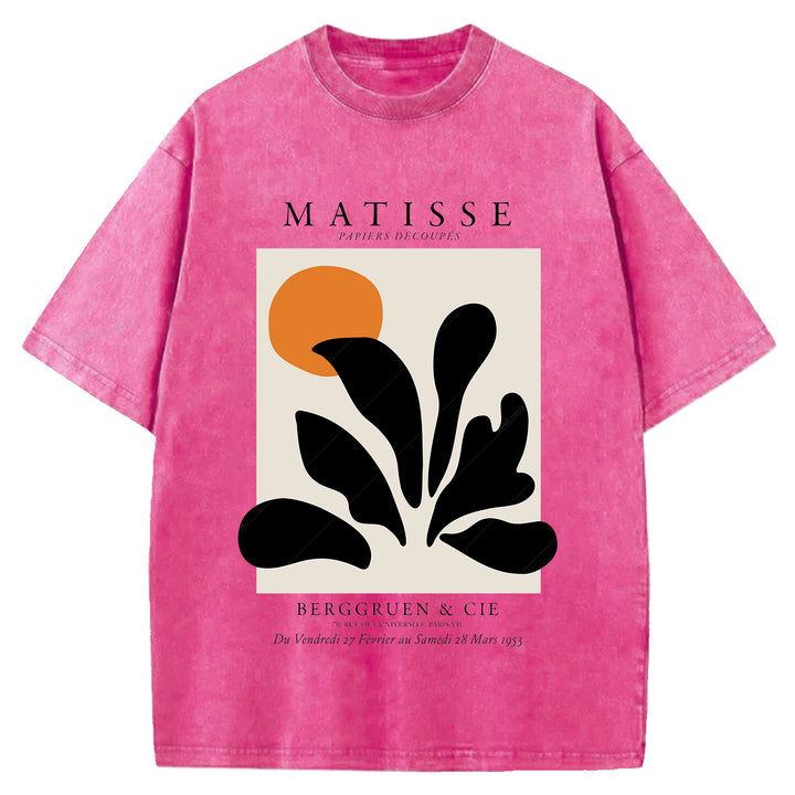 Matisse Papiers Decoupes Washed Crew Neck T-Shirt