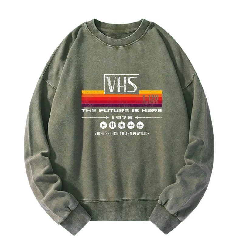 The Future Is Here Japanese Washed Sweatshirt