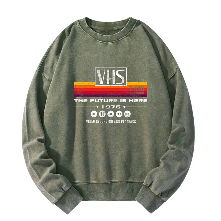 The Future Is Here Japanese Washed Sweatshirt