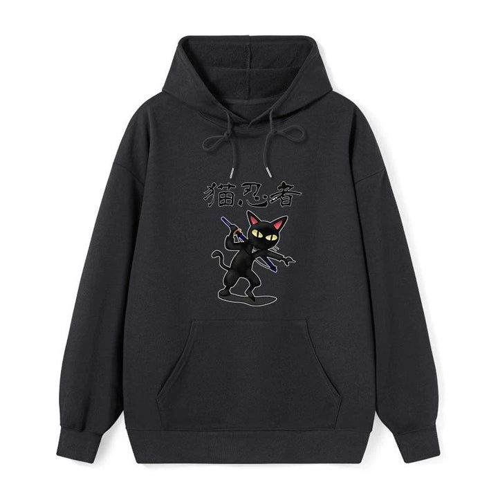 Ninja Cat Classic Hoodie