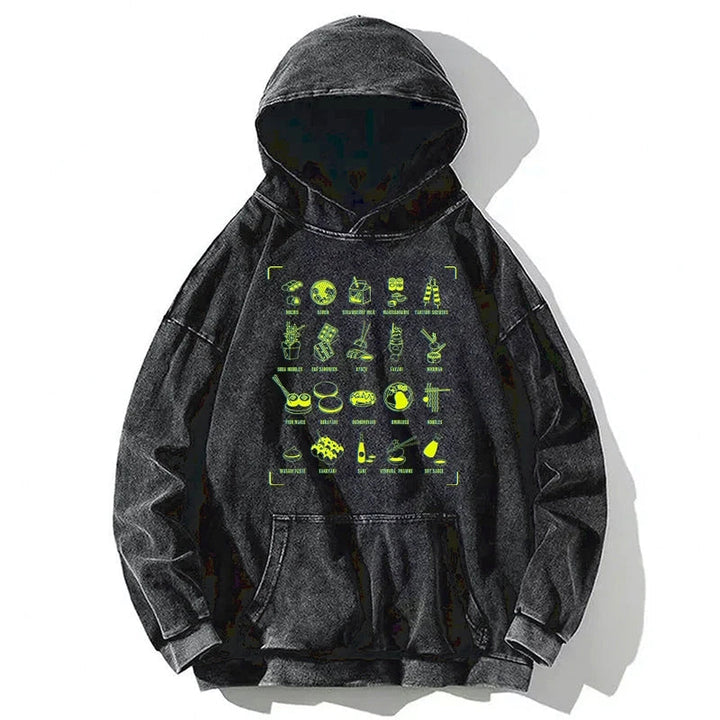 Tokyo Cuisine Washed Hoodie