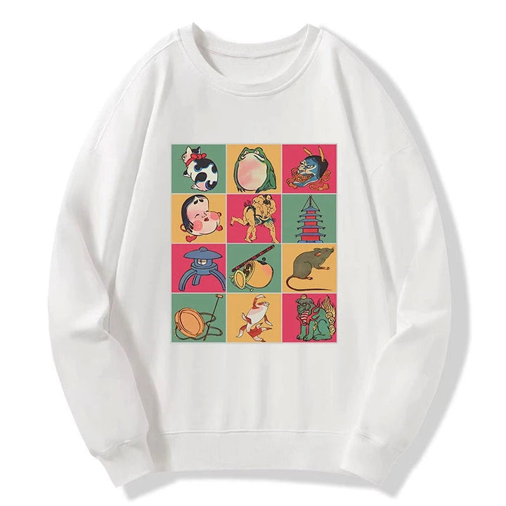 Japanese Characteristic Goods Sweatshirt