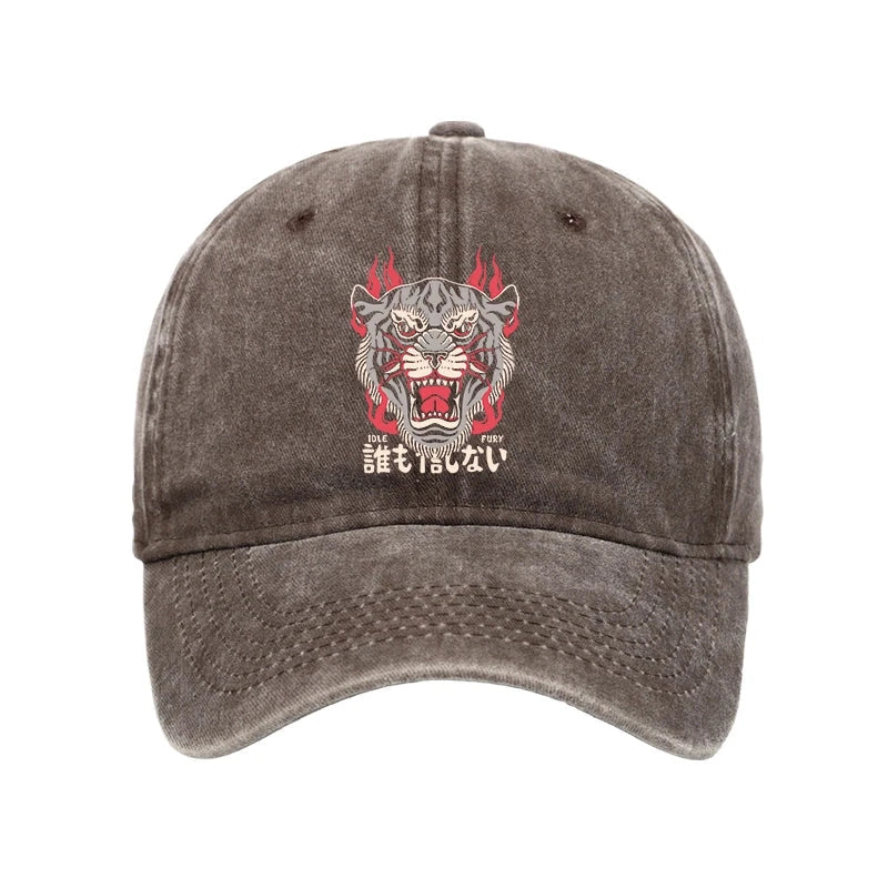 Retro Japanese Washed Cap
