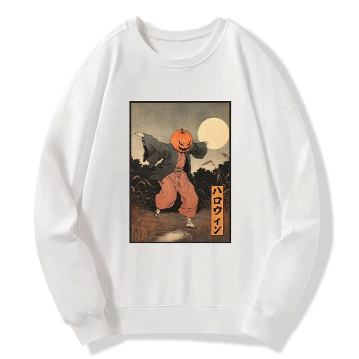Japanese Pumpkin Monster Sweatshirt