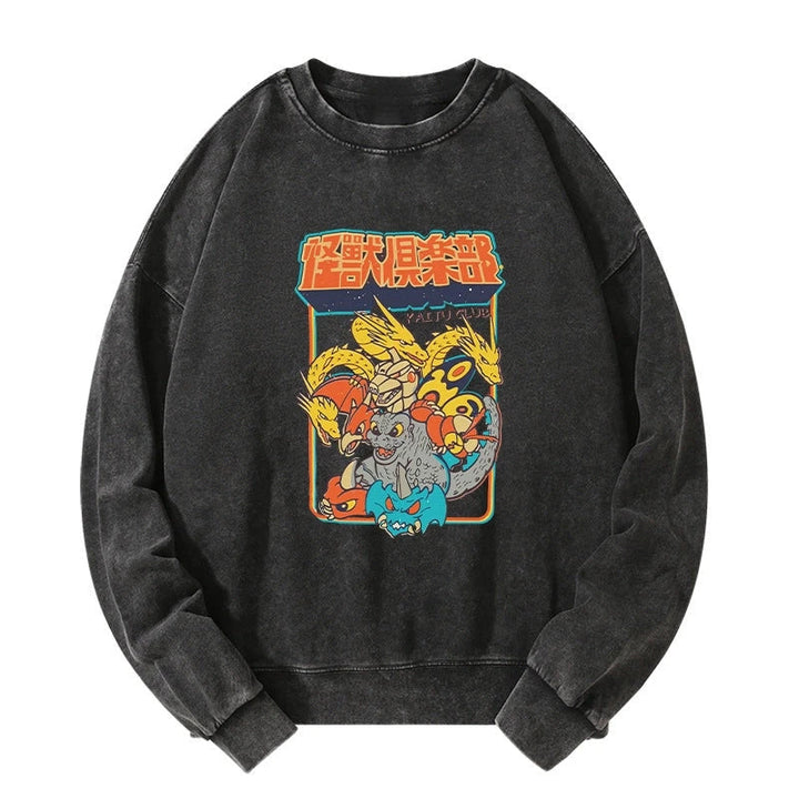 Kaiju Club Japanese Washed Sweatshirt
