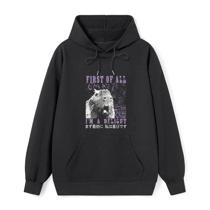 First Of All I'm A Delight Classic Hoodie