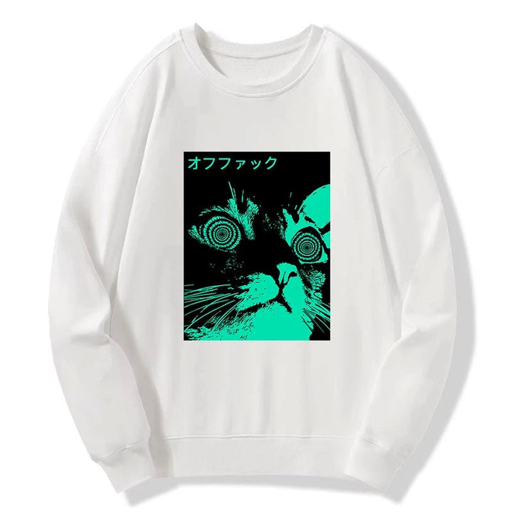 Cool Cat Japanese Sweatshirt