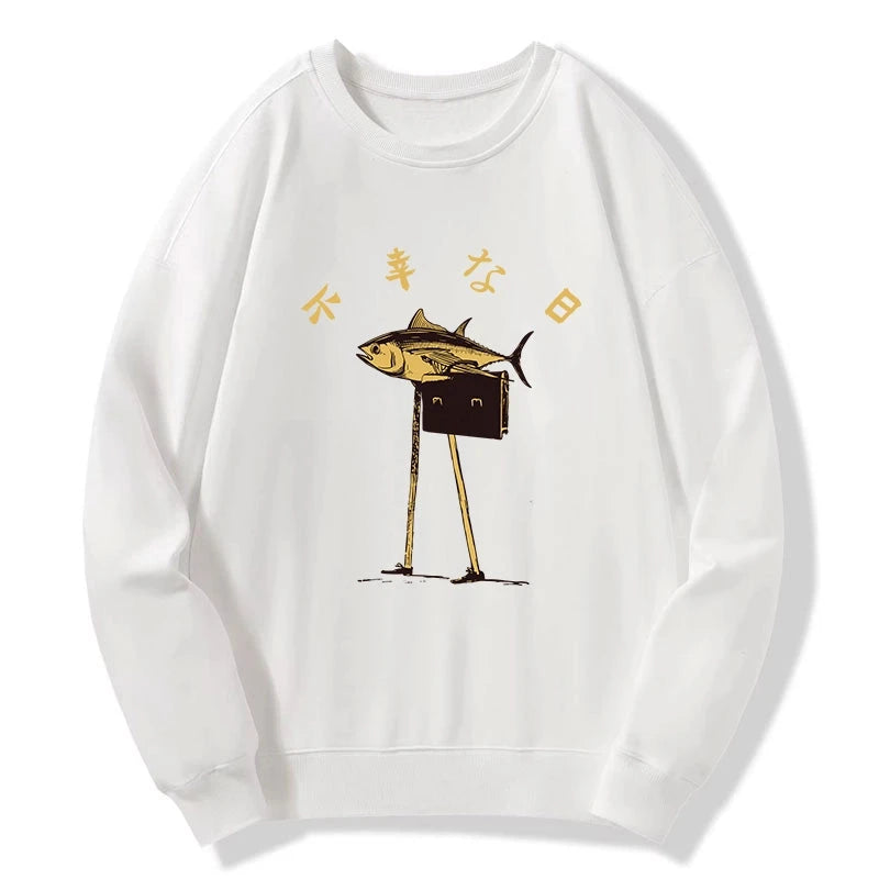 Unlucky Fish Japanese Sweatshirt
