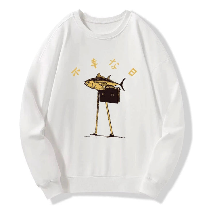 Unlucky Fish Japanese Sweatshirt