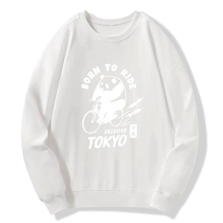 Pandas Ride Bicycles Sweatshirt